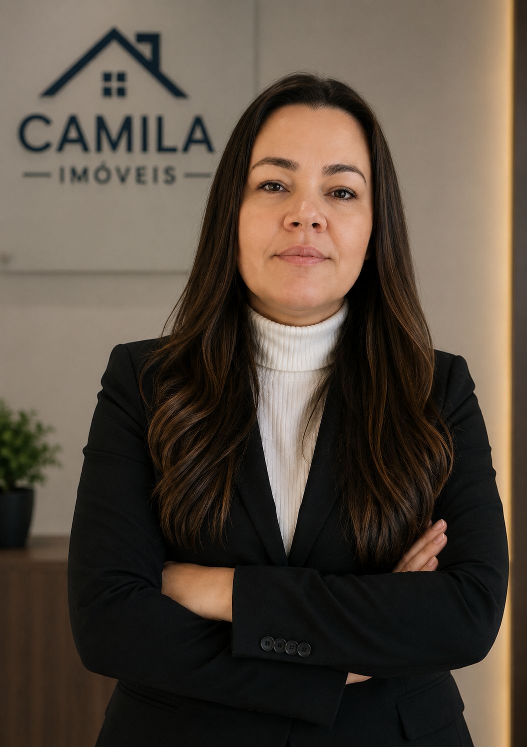 Camila Canina, corretora de imóveis em Amparo-SP